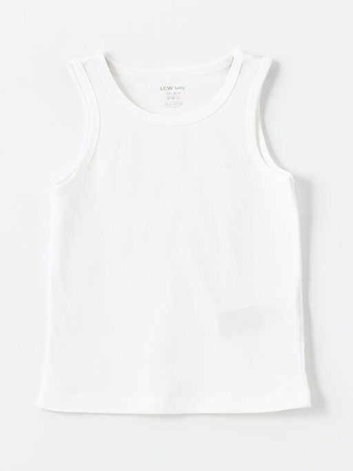 Bisiklet Yaka Kolsuz Erkek Bebek Atlet 3l? - Waikiki фото 3