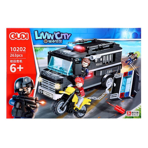 Конструктор Спецназ. Броневик S.W.A.T., 263 детали - Simaland фото 4