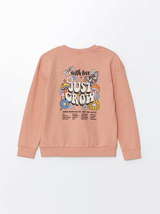 Bisiklet Yaka K?z ?ocuk Sweatshirt - Waikiki фото 3