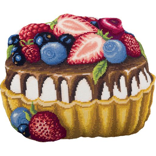 Набор для вышивания PANNA PD-1946 Подушка Пирожное 35 х 27.5 см