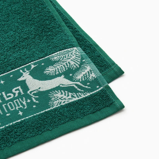 Полотенце махровое «Этель. Счастья», 30×60 см, хлопок 100%