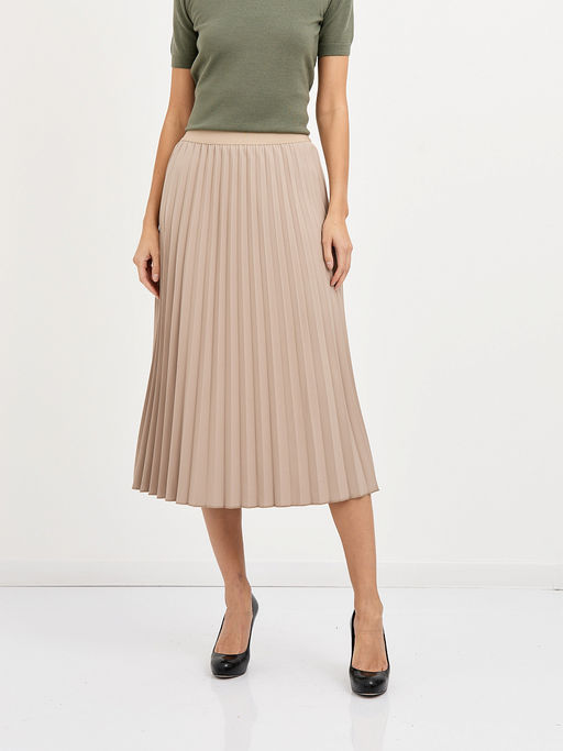 юбка длины ниже колен с плиссировкой - Glenfield фото 3
