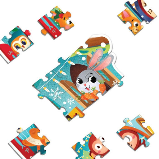 Фигурный пазл Волшебные часы, 77 деталей - Puzzle time фото 3