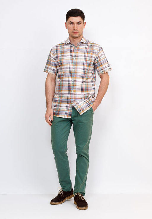 Сорочка мужская короткий рукав GREG 525/101/865/Z  фото 7