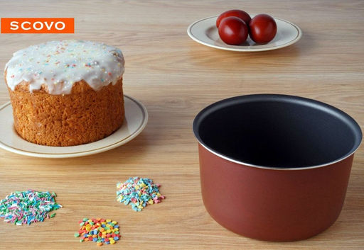 Форма для кулича d16см RZ-061 SСOVO - Scovo фото 6