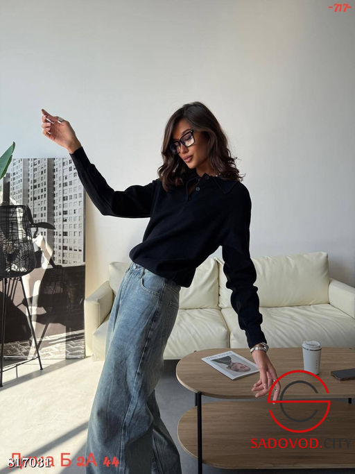 Кофта женская с пуговицами - Bruno фото 7