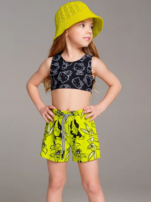 12442144 Шорты для девочек, 2 шт в комплекте