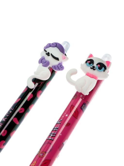 Ручка гелевая со стираемыми чернилами 0,5 мм, стержень синий, корпус тонированный