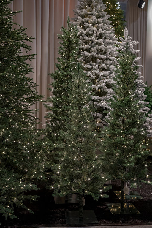 Ель искусственная литая с лампочками Тикко 1,55 м - Max christmas фото 4