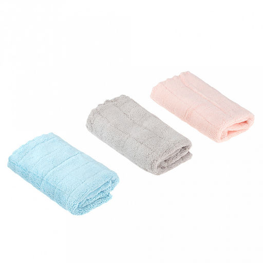 Салфетка для уборки 30х30см "Чистюля", микрофибра, набор 3шт (Китай)