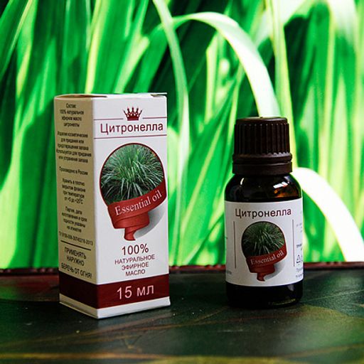 Эфирное масло ЦИТРОНЕЛЛА Планета Ароматов 15мл Удача, любовь, процветание фото 2