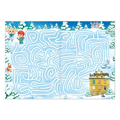 Книги с заданиями набор Новогодние игры, 6 шт. по 16 стр. - Буква-ленд фото 3