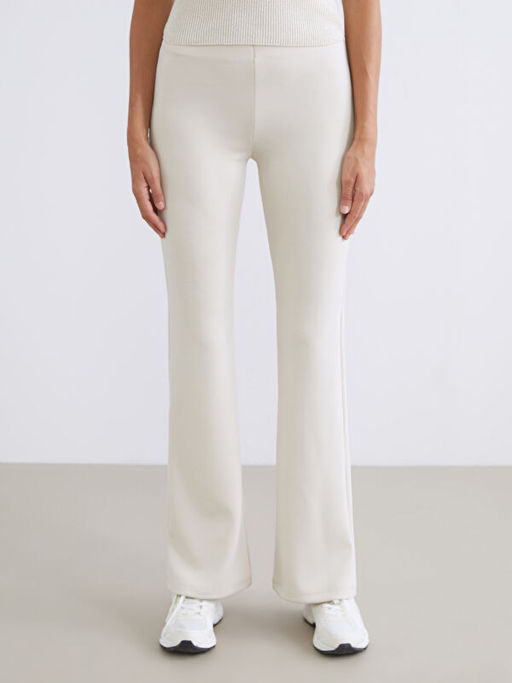 Beli Lastikli Kad?n Tayt Pantolon