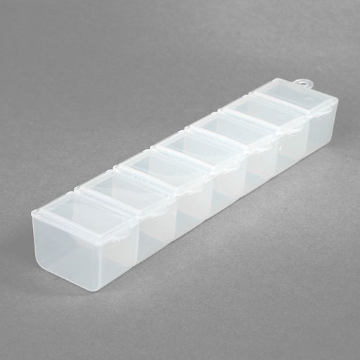 Контейнер для мелочей арт. К-35 15,3х3,4х2,4 см цв. в ассортименте