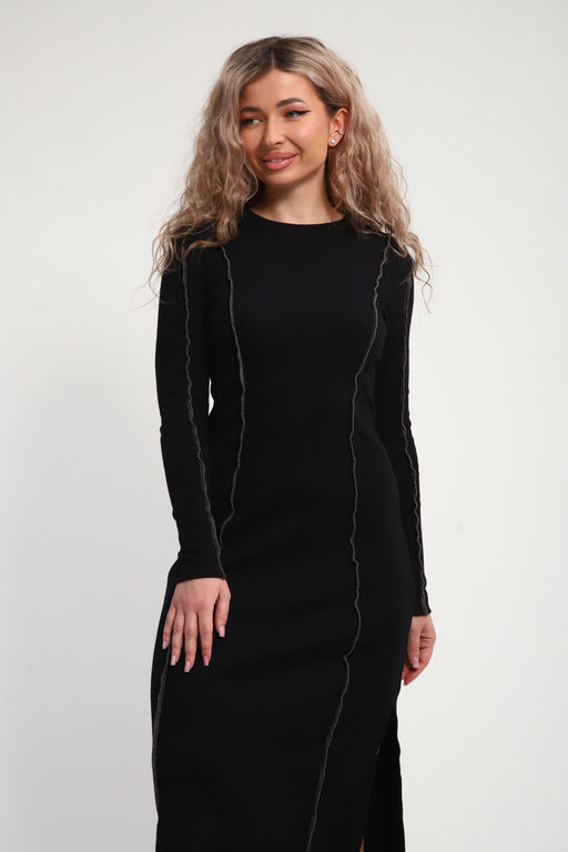 Платье женское кашкорсе со швом ПлЖ-01