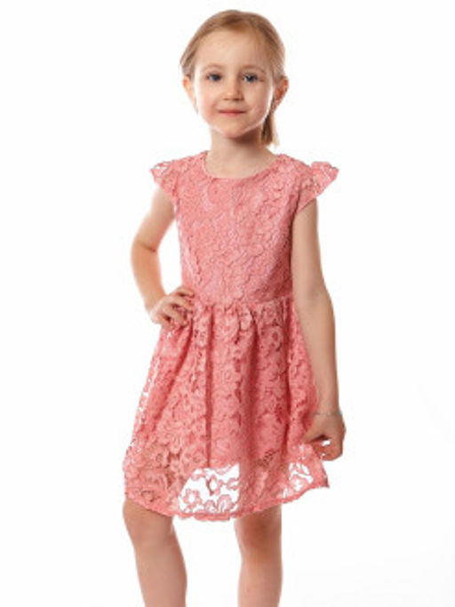 Платье для девочки розовое нарядное