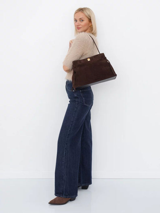 Сумка 1026M coffee Polina&Eiterou