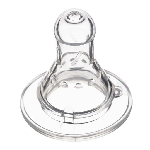Соска на бутылочку M&B «Anti-colic-2», антиколиковая, классическое горло, от 3 мес., средний поток