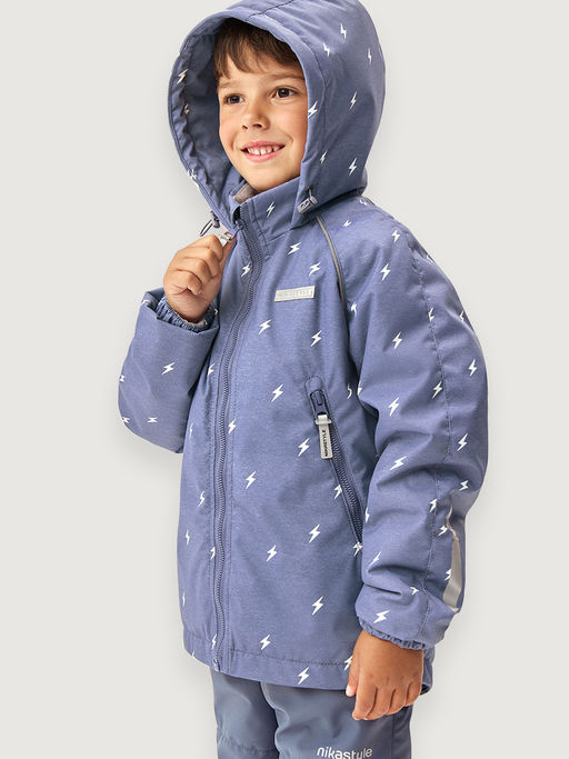 Костюм 7м0926 деним/серый