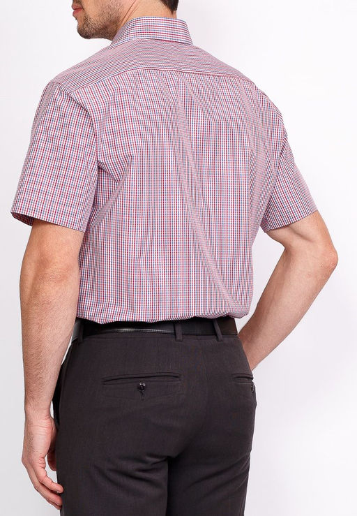 Сорочка мужская короткий рукав GREG 164/109/830/Z/1  фото 2