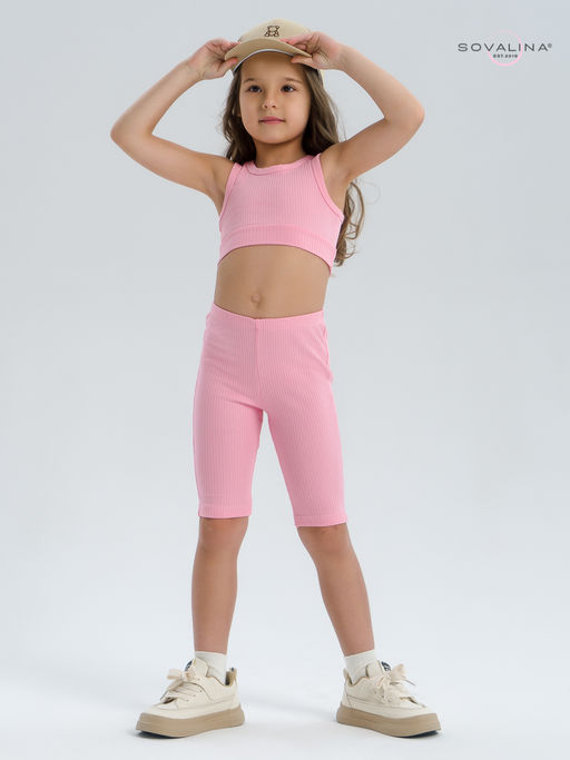 Костюм Тренд лапша розовый - Sovalina фото 5