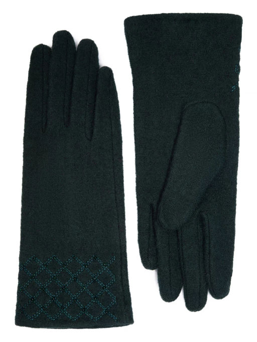 Перчатки жен Labbra LB-PH-76 d.green  фото 6