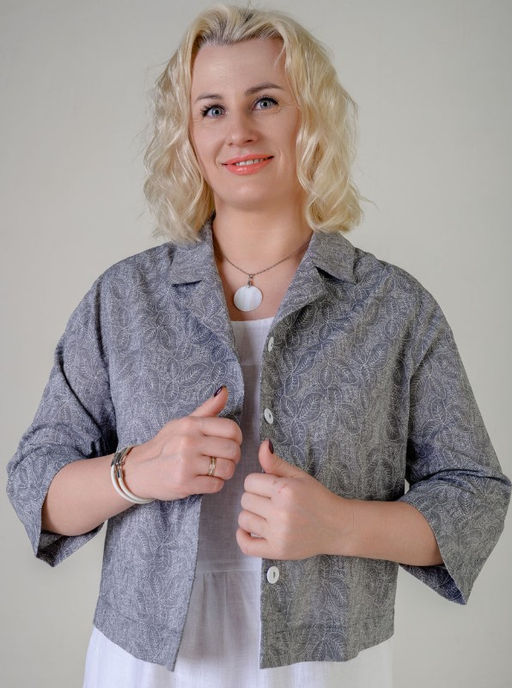 жакет 100% хлопок - Новый лен фото 10