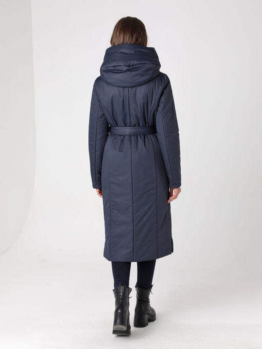 24319 Пальто дем. т.синий - Dizzyway фото 4