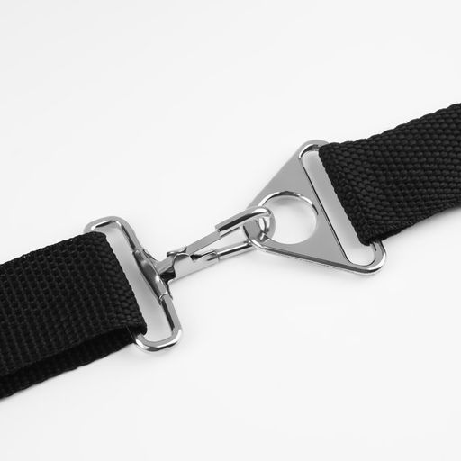 Цена за 2 шт. Полукольцо-пластина для сумки, 15/50 мм, 2 шт, цвет серебряный - Арт узор фото 4