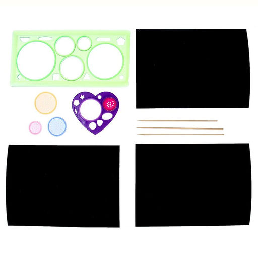 Набор для творчества Волшебный спирограф, голографический фон - Школа талантов фото 3