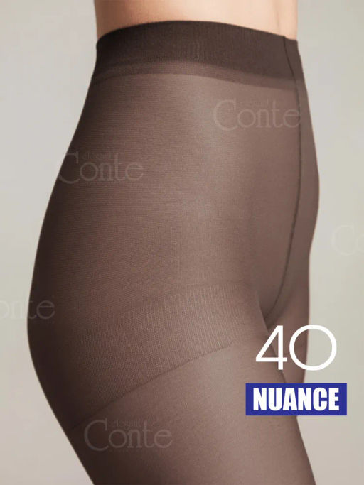 Колготки Conte Nuance 40XXL (80/10) - grafit - Conte elegant фото 2