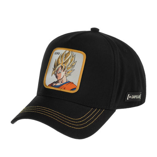 Бейсболка CAPSLAB арт. CL/DBZ/1/GO2 Dragon Ball Goku Saiyan (черный)