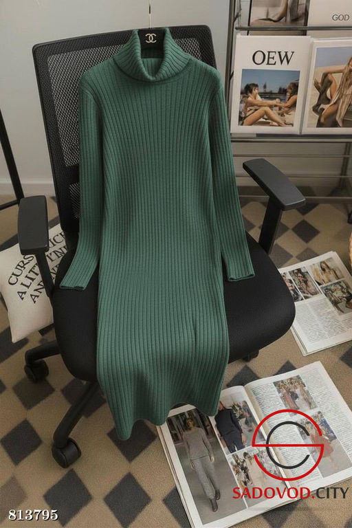 Платье женское однотонное - Bruno фото 6