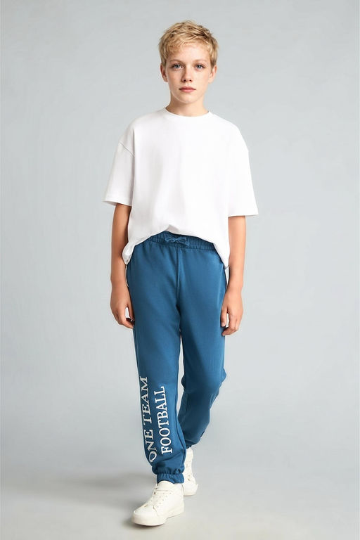 Regular joger Fit Bask_l_ E_ofman Alt_ Erkek _ocuk - Defacto фото 3