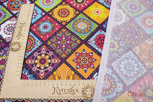 Бязь "Калейдоскоп", ш.1.5м, хлопок-100%, 120гр/м.кв