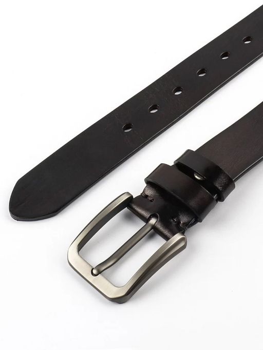 Мужской кожаный ремень Dierhoff ДРК 3055/1-40 Коричневый