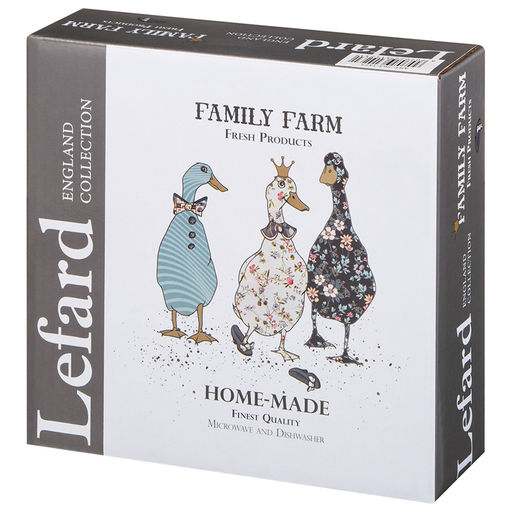 ТАРЕЛКА СУПОВАЯ LEFARD FAMILY FARM 18*5,2 СМ В ФОРМЕ САЛАТНИКА  фото 3