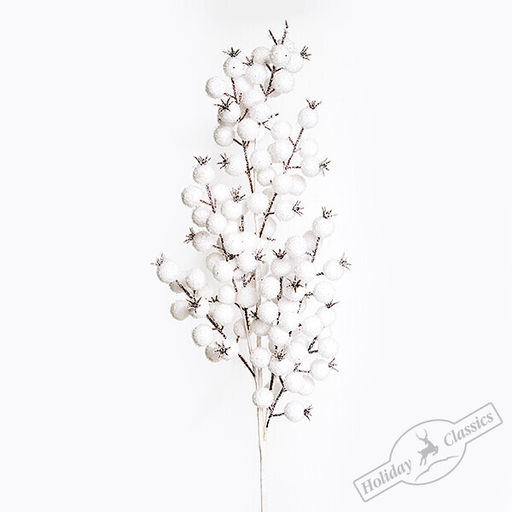 Ветка снежноягодника жемчужного 65 см