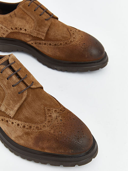 Deri G?r?n?ml? Erkek Klasik Ayakkab?