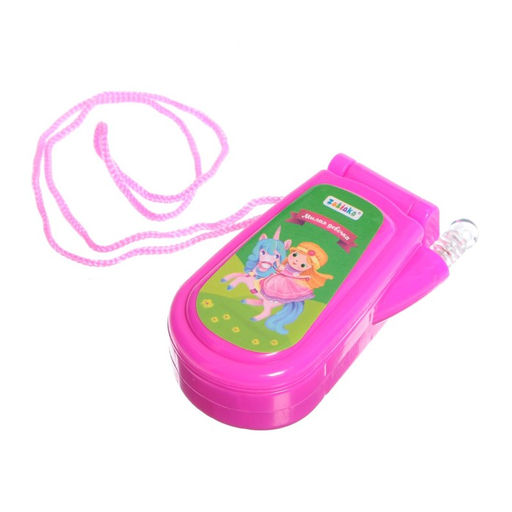 Музыкальный телефончик «Милой принцессе», световые и звуковые эффекты, МИКС