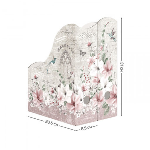 Лоток для бумаг вертик.,набор 6шт, 3шт.-29,5*23,5*8,5см,3шт.-31*23,5*8,5см,JARDIN, шт - Valiant фото 2