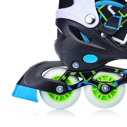 Ролики детские размер L, цвет микс