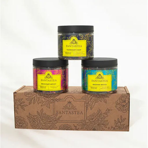 Подарочный набор чая FANTASTEA №2 (3 вида) (PET10)