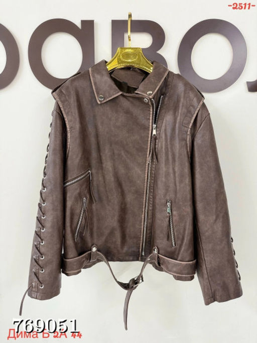Женская кожаная куртка косуха 769051