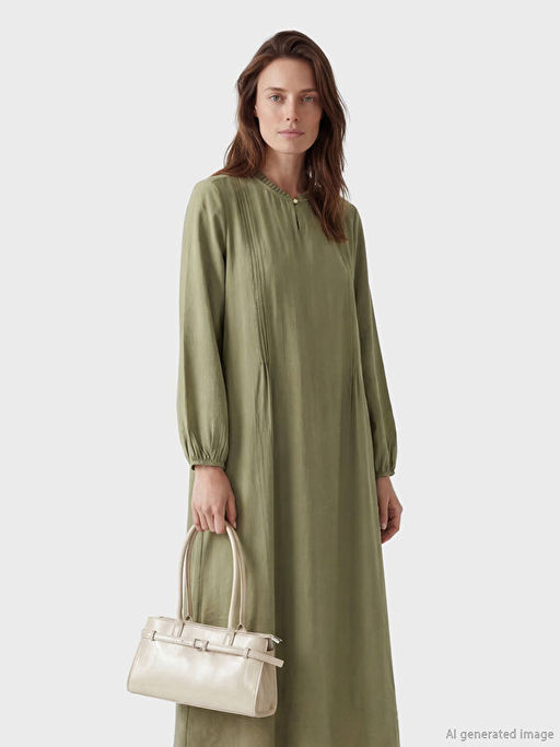 F?rf?rl? Hakim Yaka A Kesim Elbise