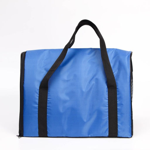 Сумка - переноска для животных Туннель, нейлон, 41 х 25 х 29 см, васильковый - Пижон фото 2