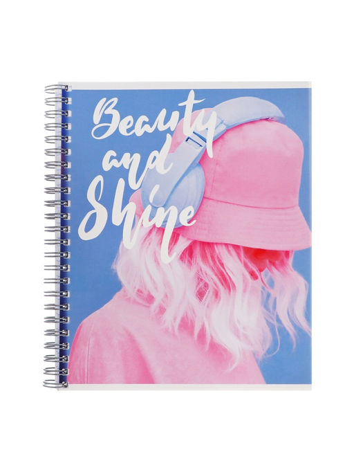 Компл тетр из 3шт 96л кл на гребне Аниме. Девочка в наушниках, мел карт, офсет (10296912)