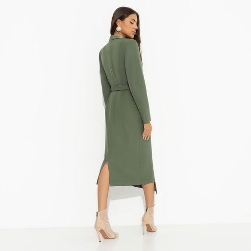 Платье с подплечниками Простая магия элегантности ( с поясом) - Charutti фото 5