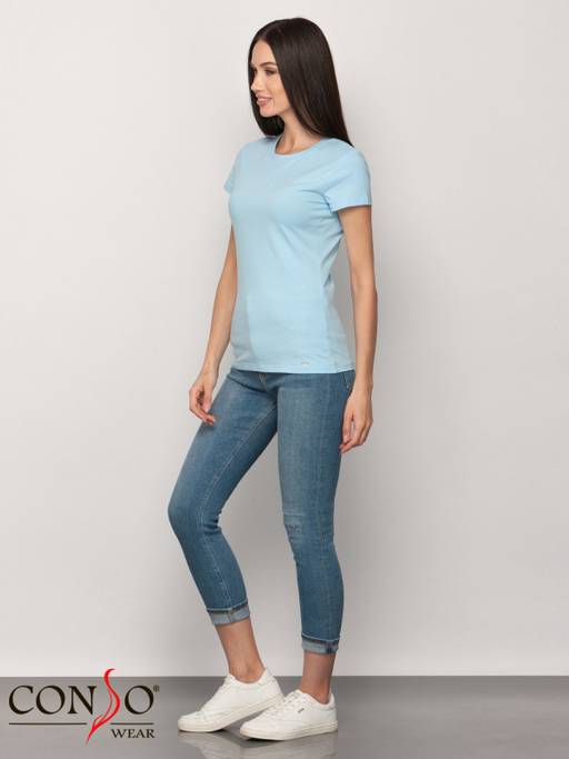 Conso/FWO 190401 - blue Футболка фото 2