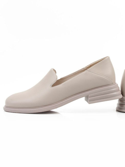 06-M47-1 BEIGE Туфли женские (натуральная кожа)